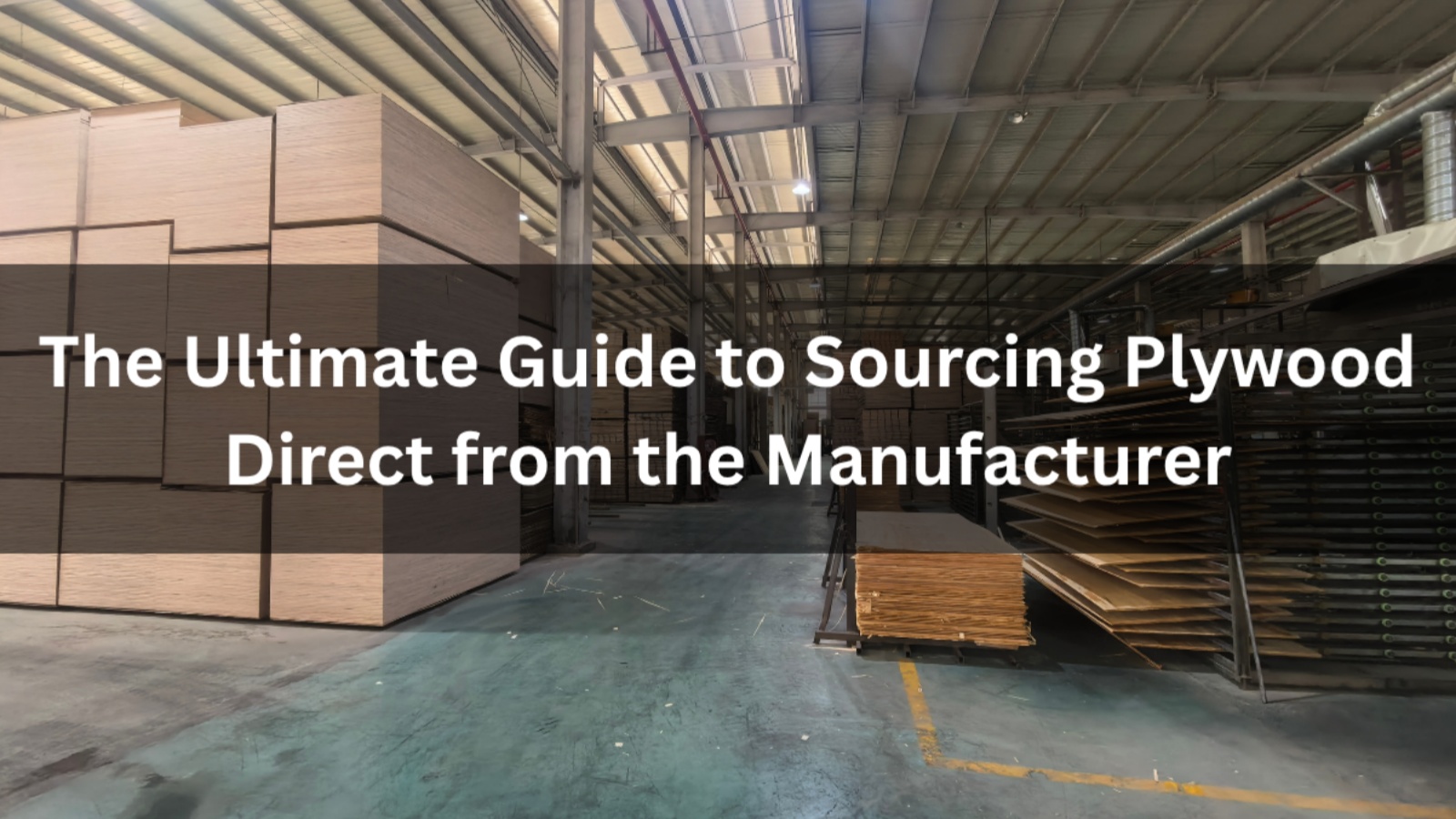 The Ultimate Guide to Sourcing Plywood Direct from the Manufacturer in 2026